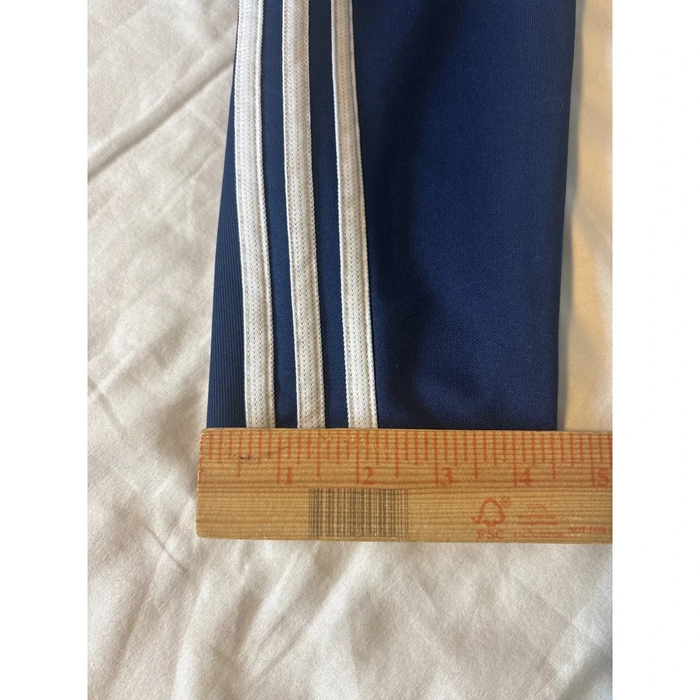 Adidas Tiro Track Pants S Navy Blue Tapered Soccer Joggers